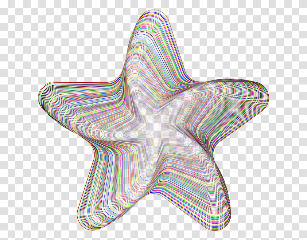 Star Line Art Geometric Starfish, Animal, Sea Life, Invertebrate, Chair Transparent Png