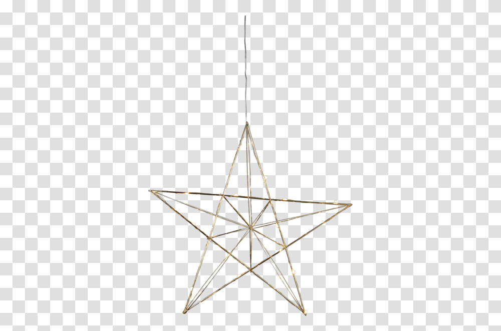 Star Line Star Trading Line 38 Cm 20 Warmwhite, Lamp, Bow, Chandelier, Star Symbol Transparent Png