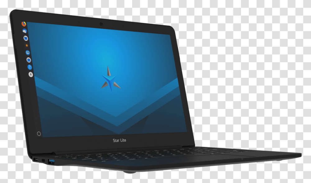Star Lite Mk Ii Linux Laptop Computer Open Showing, Pc, Electronics, Tablet Computer Transparent Png