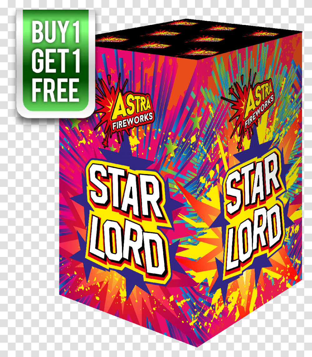 Star Lord 25 Shot Cake Buy 1 Get Free Clip Art, Flyer, Poster, Paper, Advertisement Transparent Png