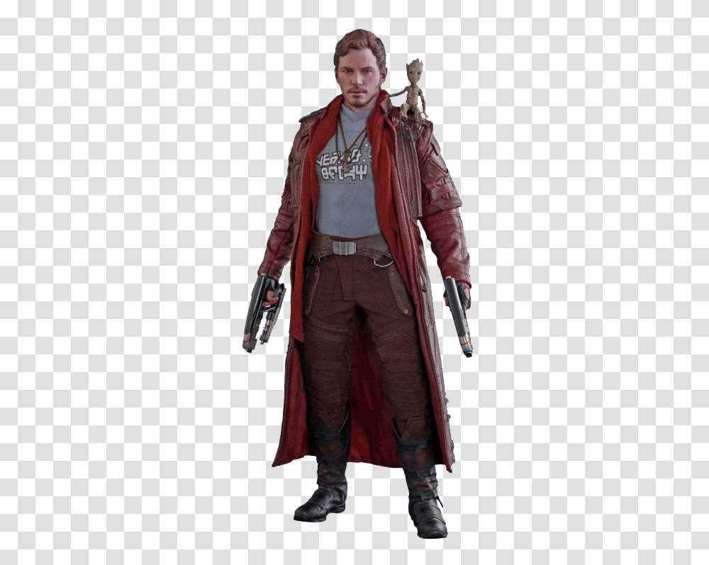 Star Lord Free Download Star Lord From Guardians, Clothing, Jacket, Coat, Person Transparent Png