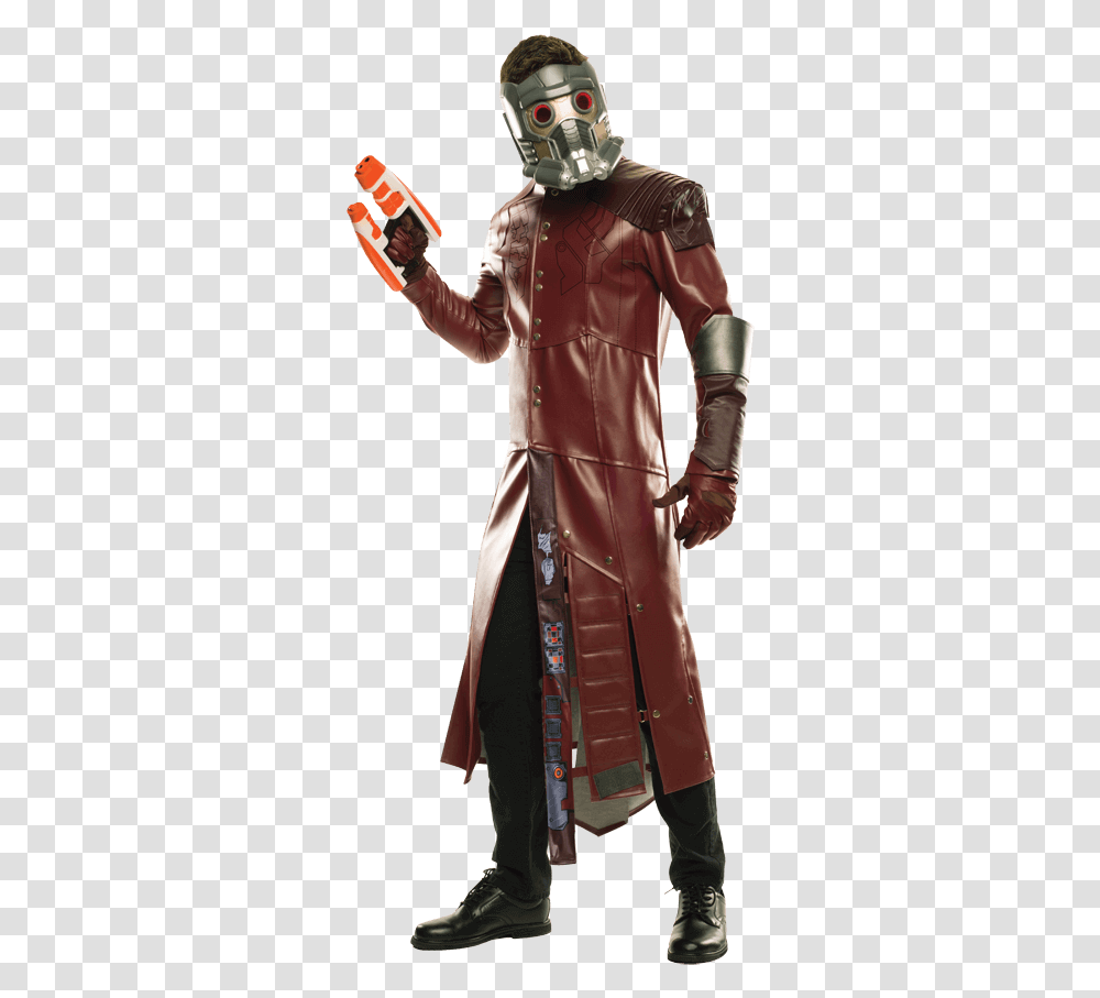 Star Lord Grand Heritage Costume Guardians Of The Galaxy Starlord Costume, Coat, Helmet, Overcoat Transparent Png