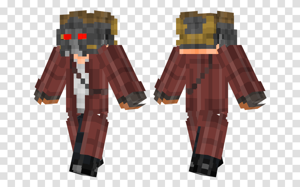 Star Lord Minecraft Skins Minecraft Five Nights At Skin, Clothing, Apparel, Weapon, Weaponry Transparent Png