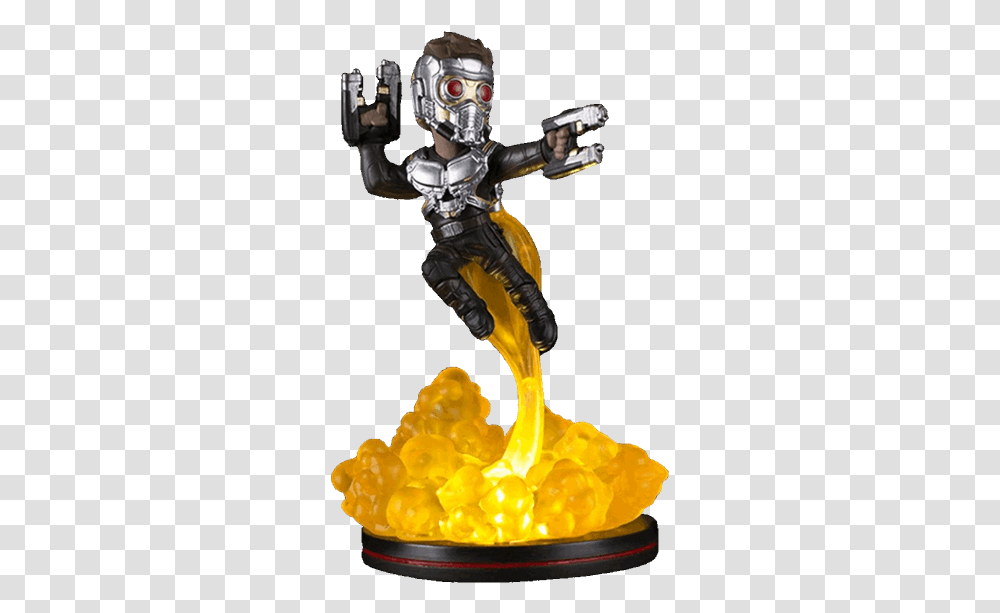 Star Lord Q Fig, Person, Human, Helmet Transparent Png