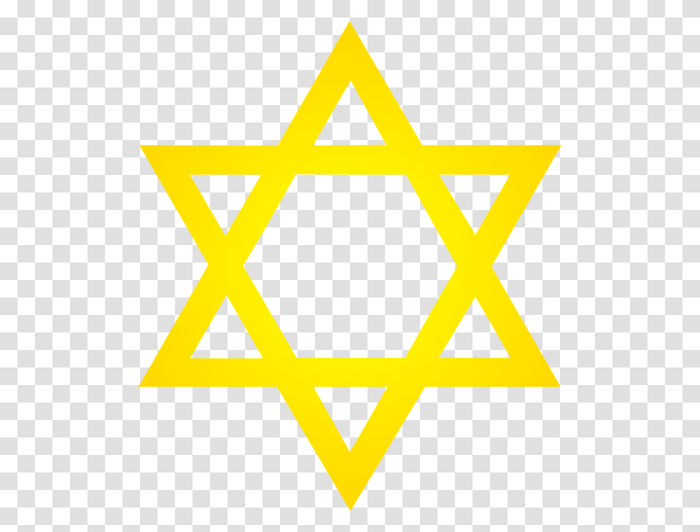 Star Of David Background 6 Point Yellow Star, Star Symbol, Lighting Transparent Png