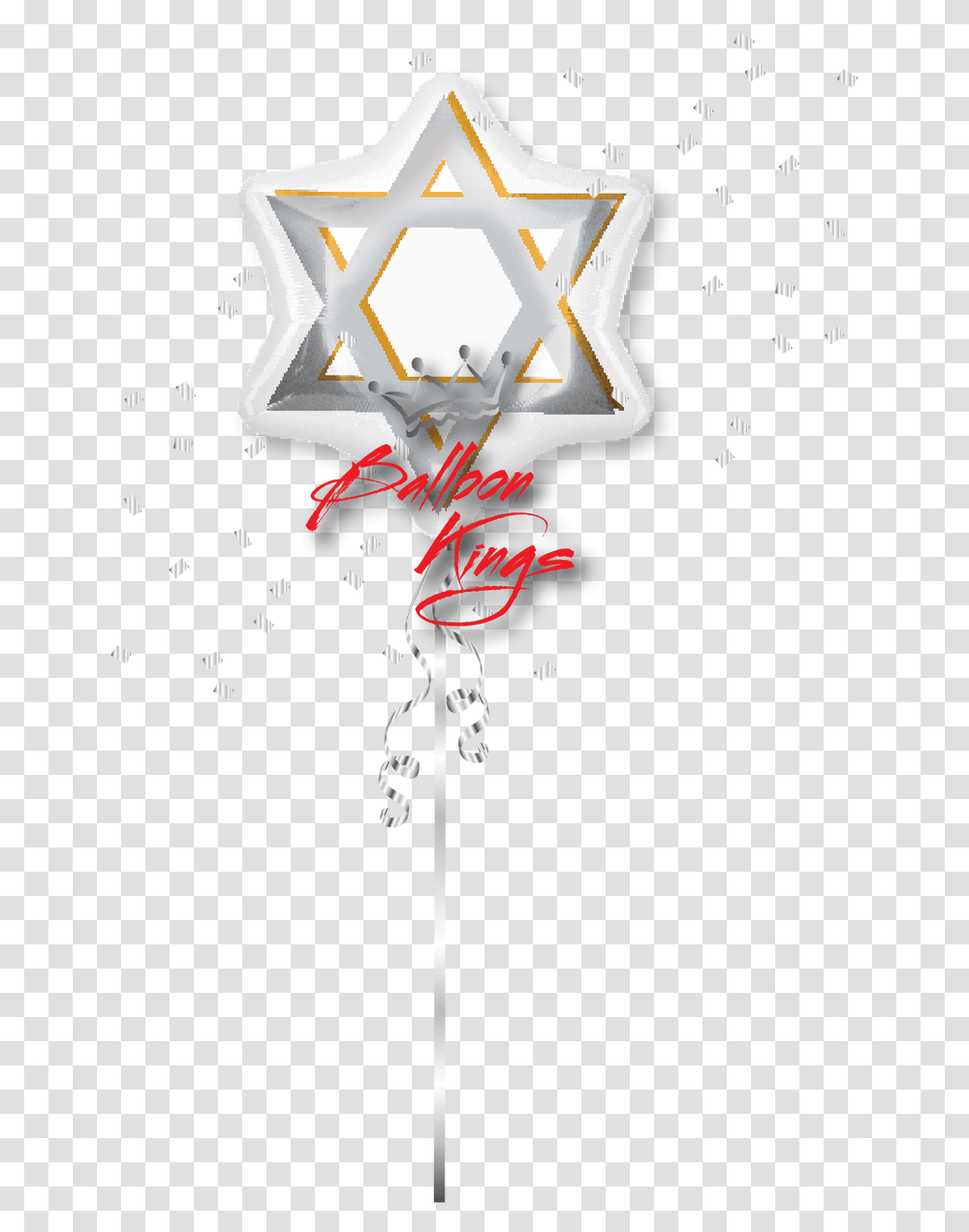 Star Of David Balloon Calligraphy, Graphics, Art, Symbol, Paper Transparent Png