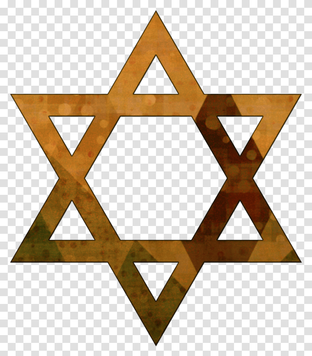 Star Of David Copper Symbols Of Major Religions, Star Symbol Transparent Png