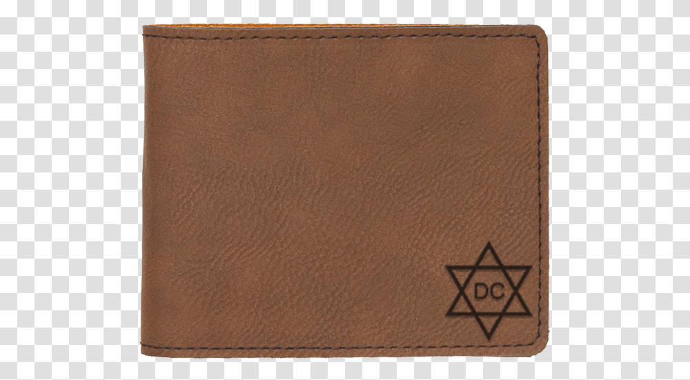 Star Of David Initials Leatherette Bi Fold Wallettitle Wallet, Accessories, Accessory, File Binder, Rug Transparent Png