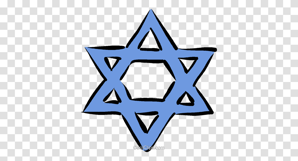 Star Of David Royalty Free Vector Clip Art Illustration, Star Symbol Transparent Png