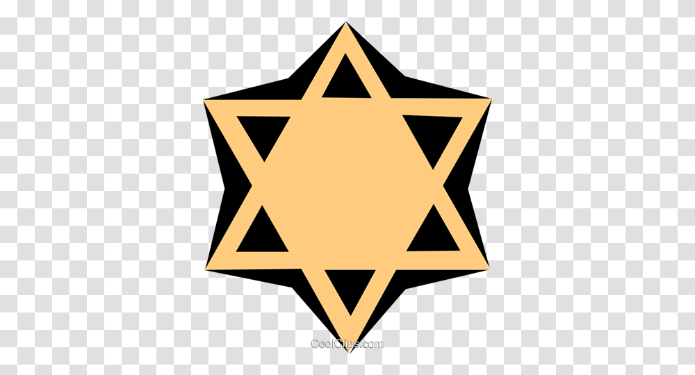 Star Of David Royalty Free Vector Clip Art Illustration, Star Symbol Transparent Png