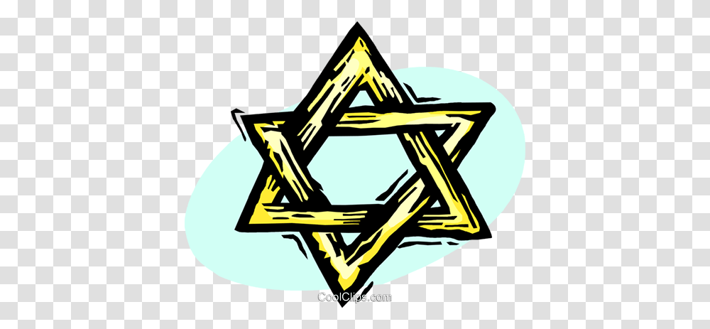 Star Of David Royalty Free Vector Clip Art Illustration, Star Symbol, Triangle Transparent Png