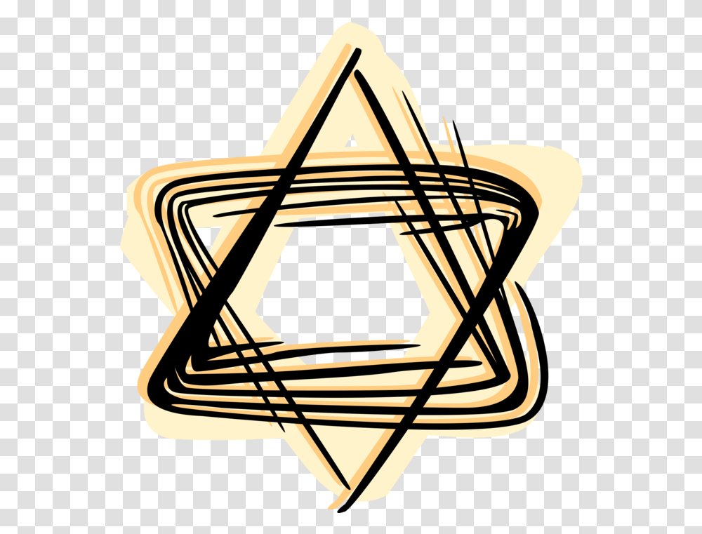 Star Of David Symbol Judaism Vector Image Clip Art, Triangle, Star Symbol, Logo, Trademark Transparent Png