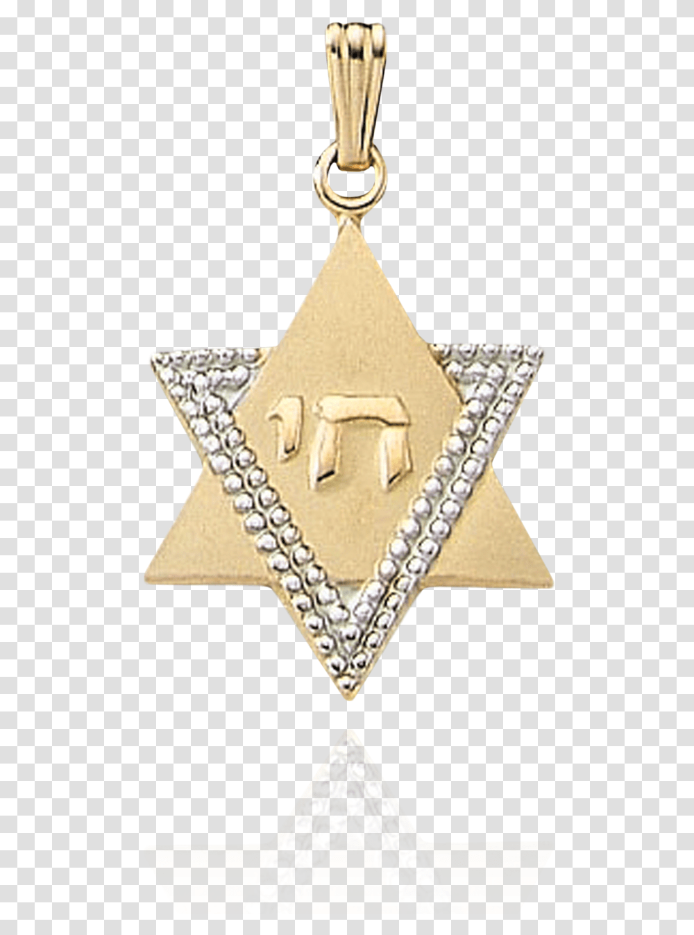 Star Of David With Chai Pendant Emblem, Gold, Outdoors, Nature Transparent Png