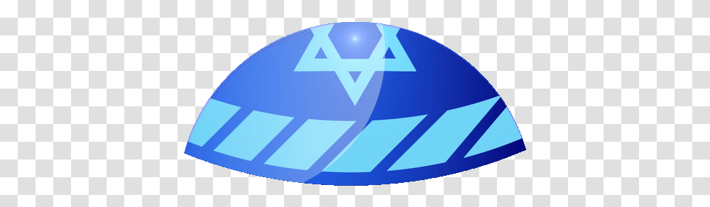 Star Of David Yarmulke Judaism Jewish Jew Israel Holiday Circle, Apparel, Bathing Cap, Hat Transparent Png
