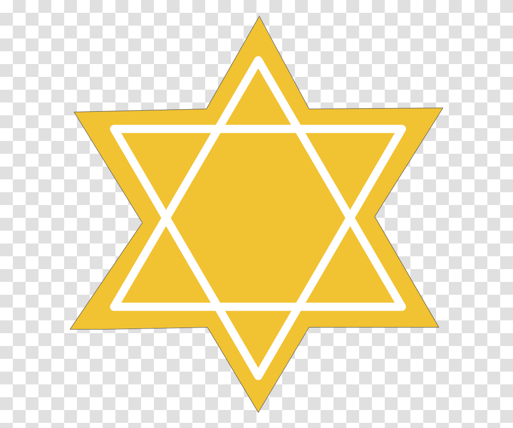 Star Of David Yellow Gold Yellow Star Of David, Star Symbol, Lighting Transparent Png