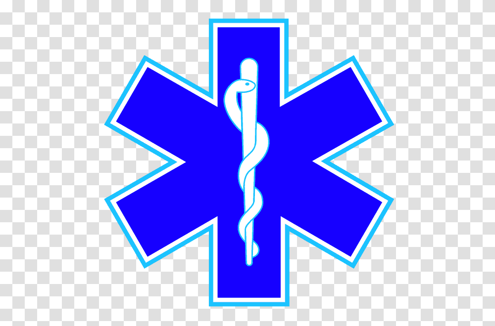 Star Of Life Clipart Clipartmasters, Cross, Logo, Trademark Transparent Png