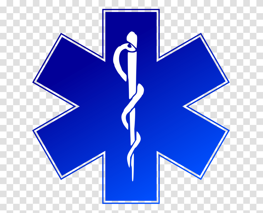 Star Of Life Emergency Medical Services Emergency Medical, Logo, Trademark, Sign Transparent Png