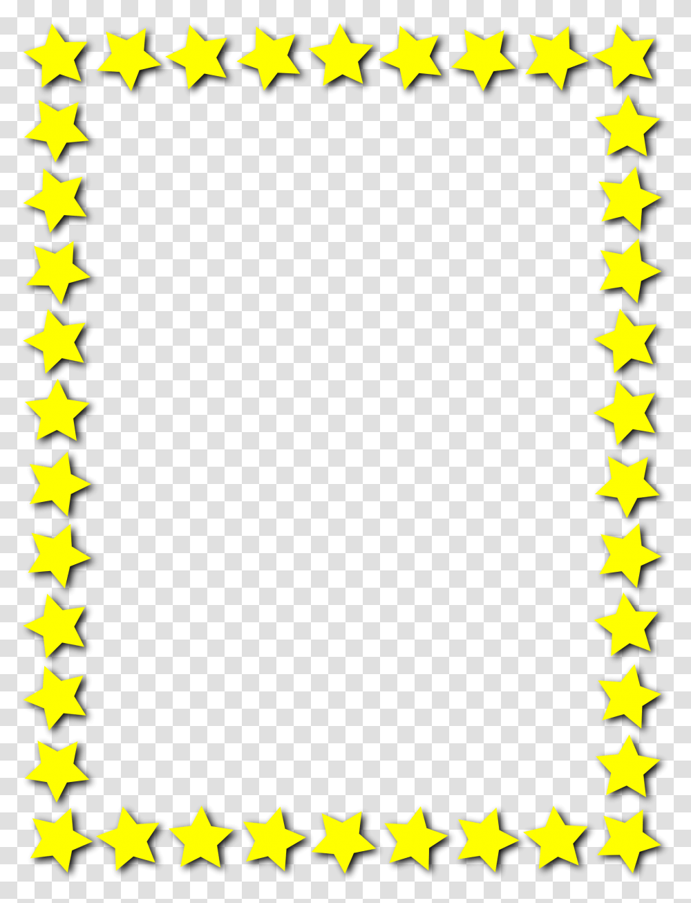 Star Of The Week Border, Poster, Advertisement, Light Transparent Png