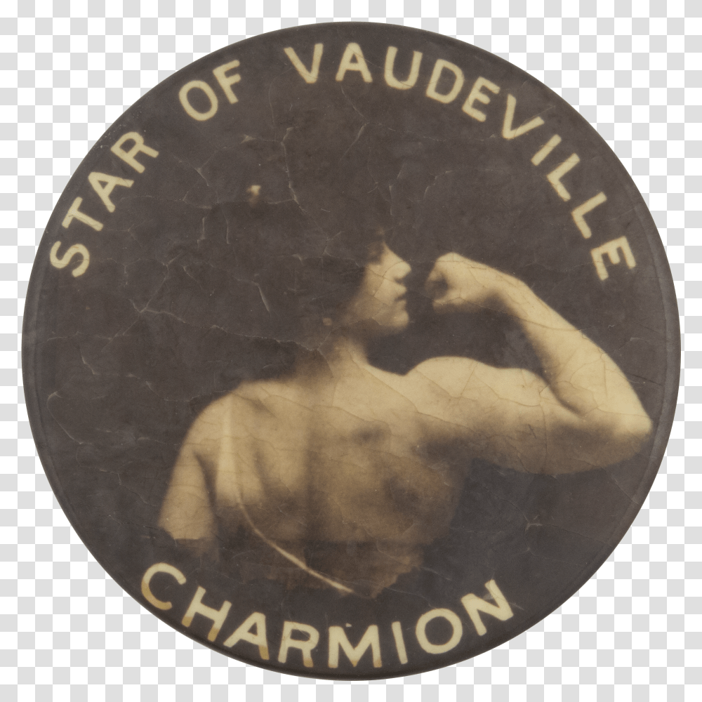 Star Of Vaudeville Charmion Entertainment Button Museum Coin Transparent Png