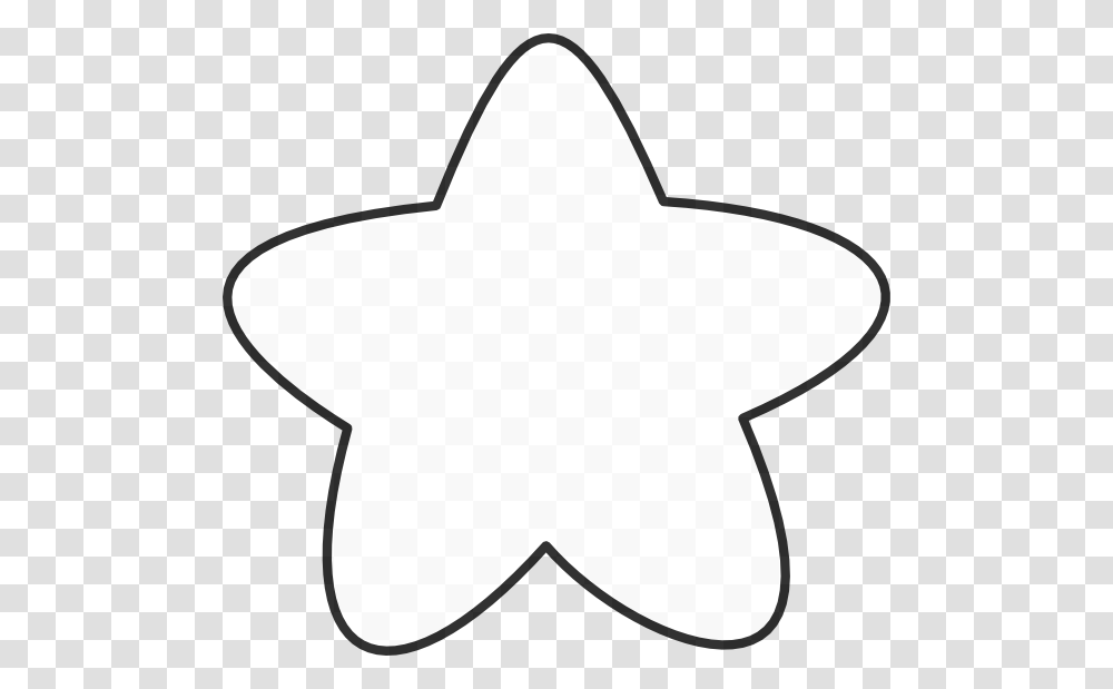 Star Outline Clip Art Rounded Edges Star, Star Symbol, Baseball Cap, Hat Transparent Png