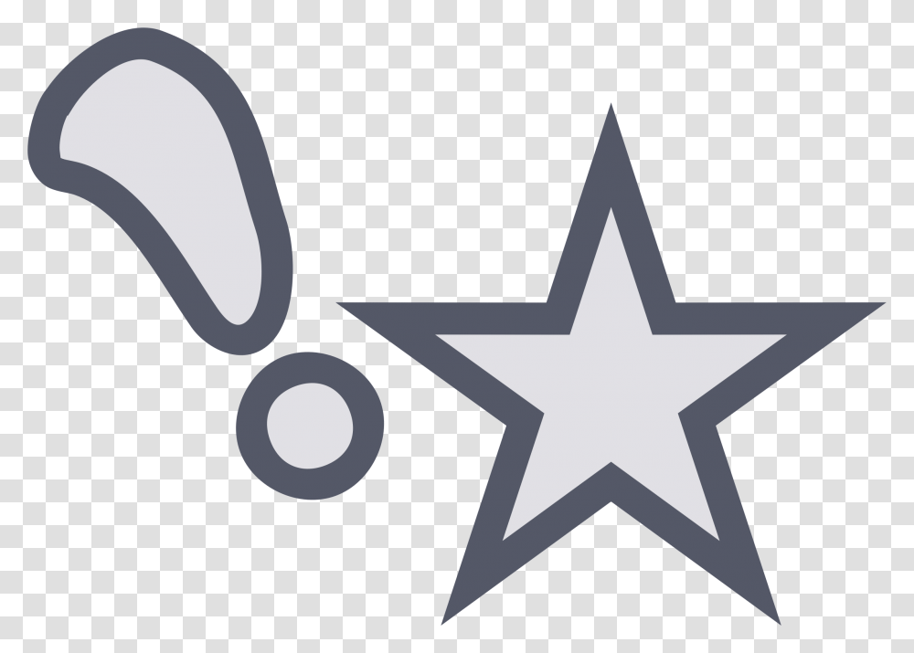 Star Outline Clipart Download, Cross, Star Symbol Transparent Png