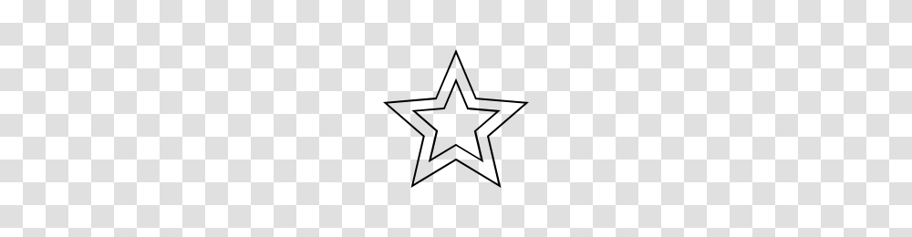 Star Outline Icons Noun Project, Gray, World Of Warcraft Transparent Png
