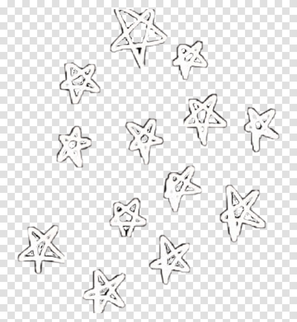 Star Outline Marine Invertebrates, Star Symbol Transparent Png