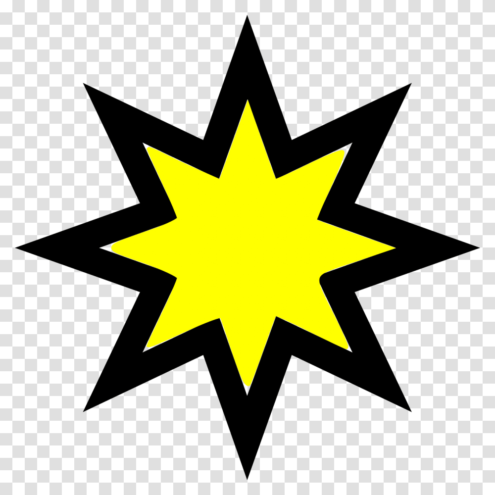 Star Outline, Star Symbol, Cross Transparent Png