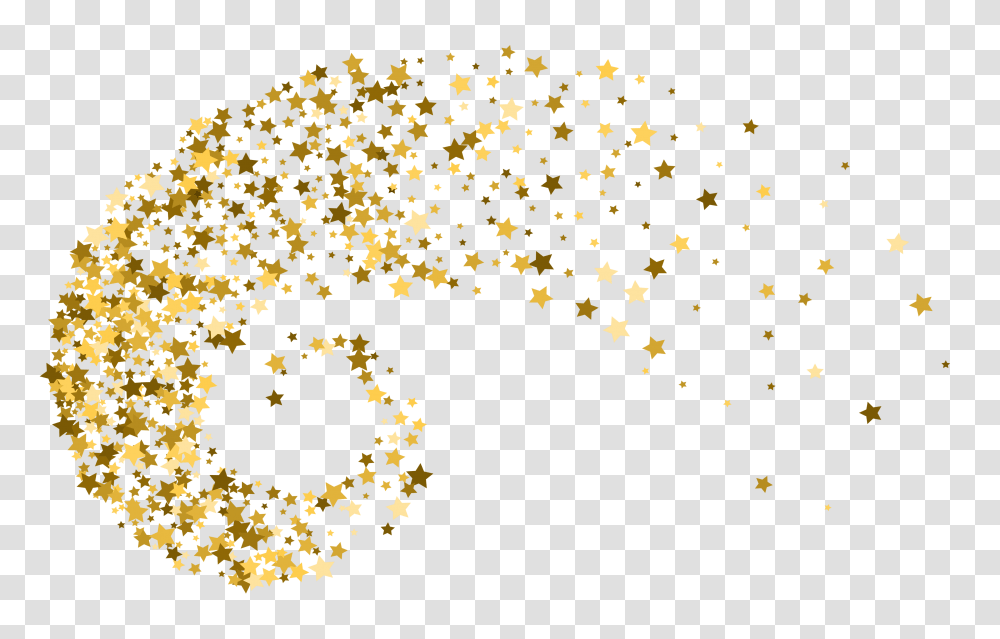 Star, Paper, Confetti, Rug Transparent Png