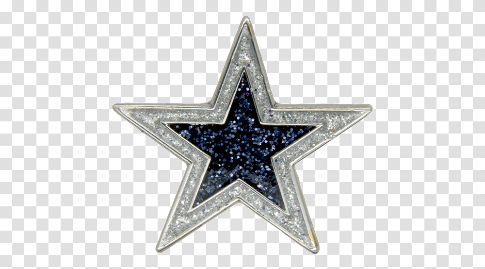 Star Pin Silverblue Glitter Godertme Airbrushed Vi Flags, Cross, Symbol, Star Symbol, Crystal Transparent Png