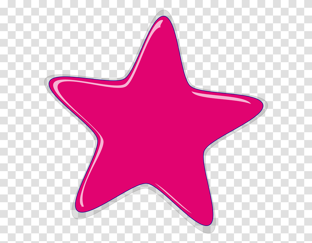 Star Pink Rounded Star Pink, Axe, Tool, Symbol, Star Symbol Transparent Png