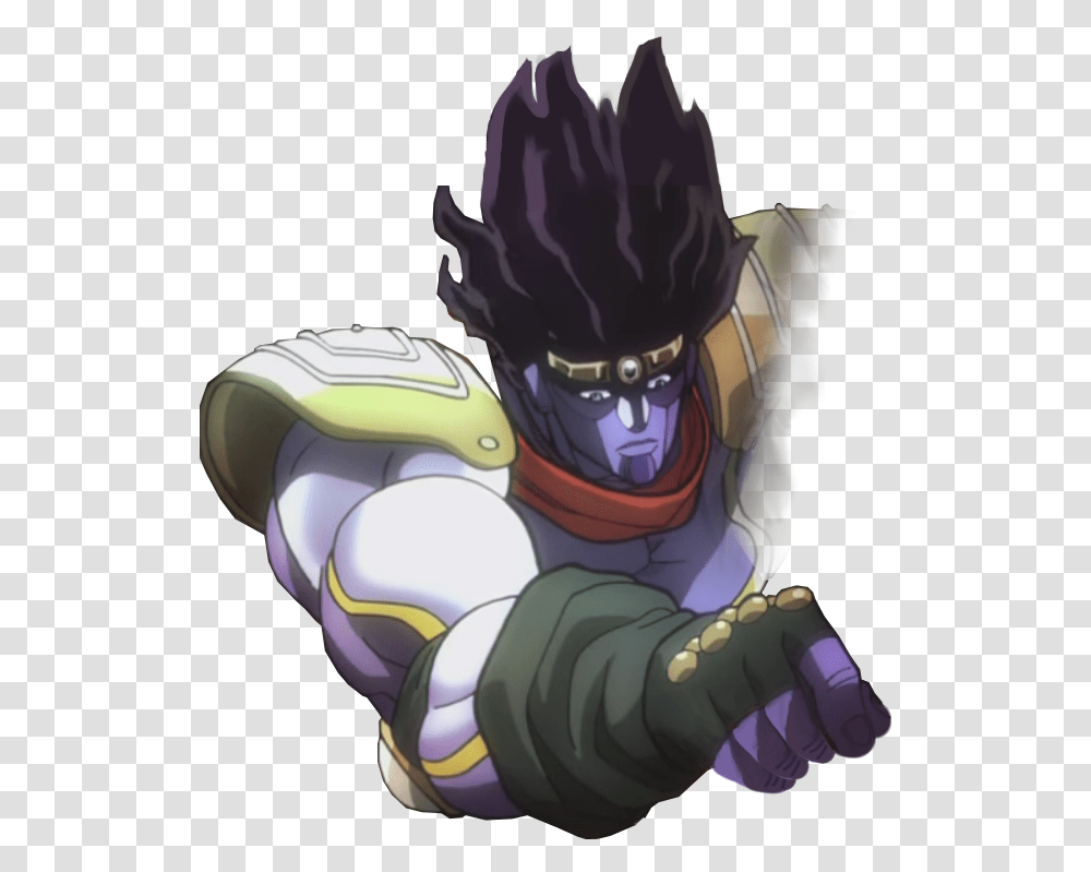 Star Platinum Going To Pick Up Fictional Character, Sweets, Person, Soccer Ball, Hand Transparent Png