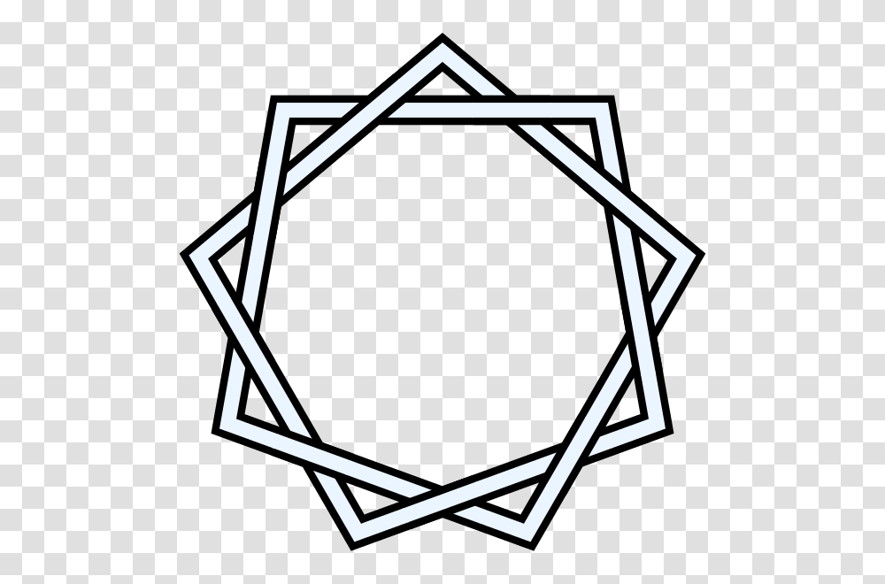 Star Polygon Interlaced, Triangle, Label Transparent Png