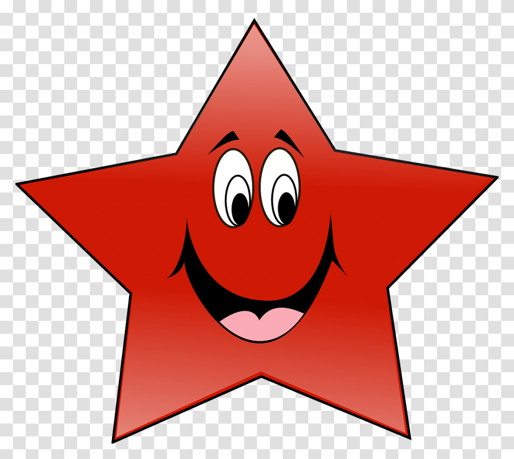 Star Red Shape Free Photo 1 Objects Clipart, Star Symbol Transparent Png