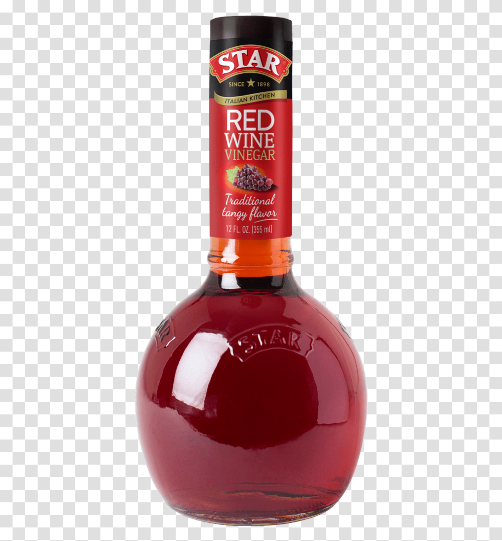 Star Red Wine Vinegar, Absinthe, Liquor, Alcohol, Beverage Transparent Png