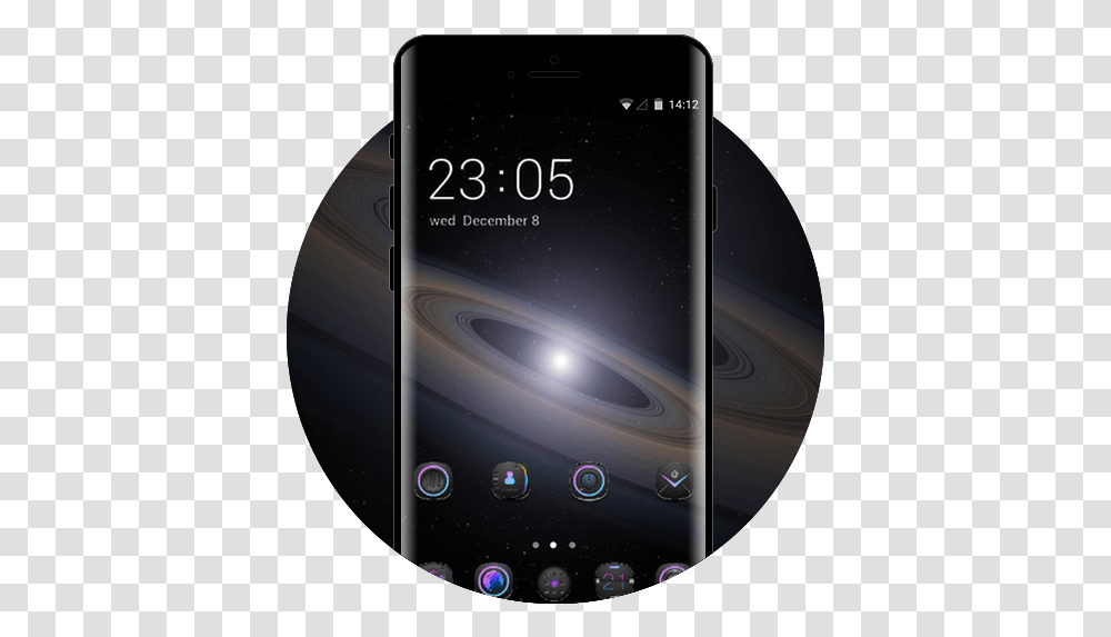 Star Ring Asteroid Free Android Theme - U Launcher 3d Icon, Mobile Phone, Electronics, Cell Phone, Iphone Transparent Png