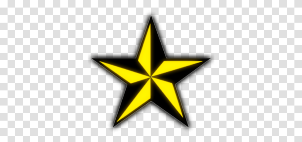 Star Roblox 3d Star Tattoo Black And White, Star Symbol Transparent Png