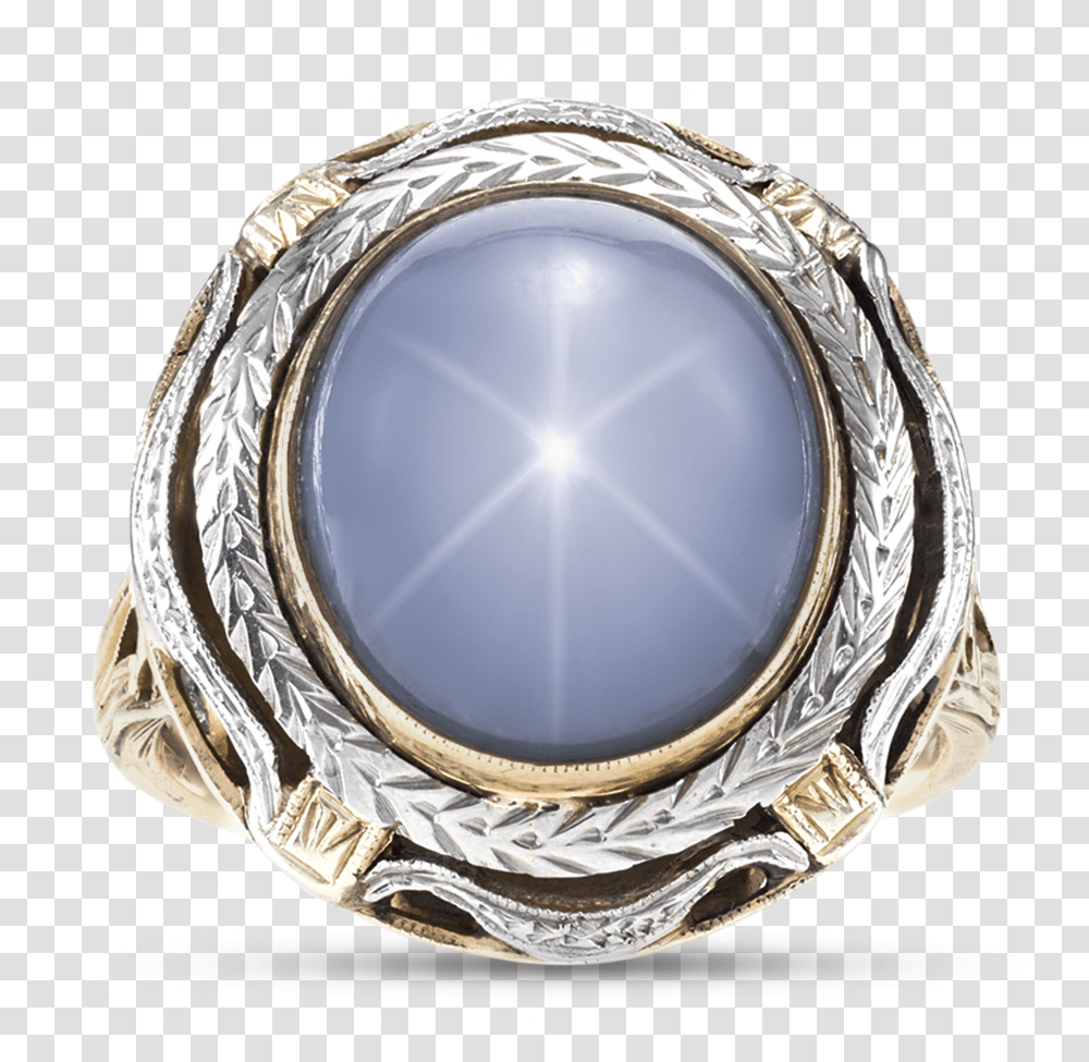 Star Sapphire Cabochon Ring Ring Transparent Png