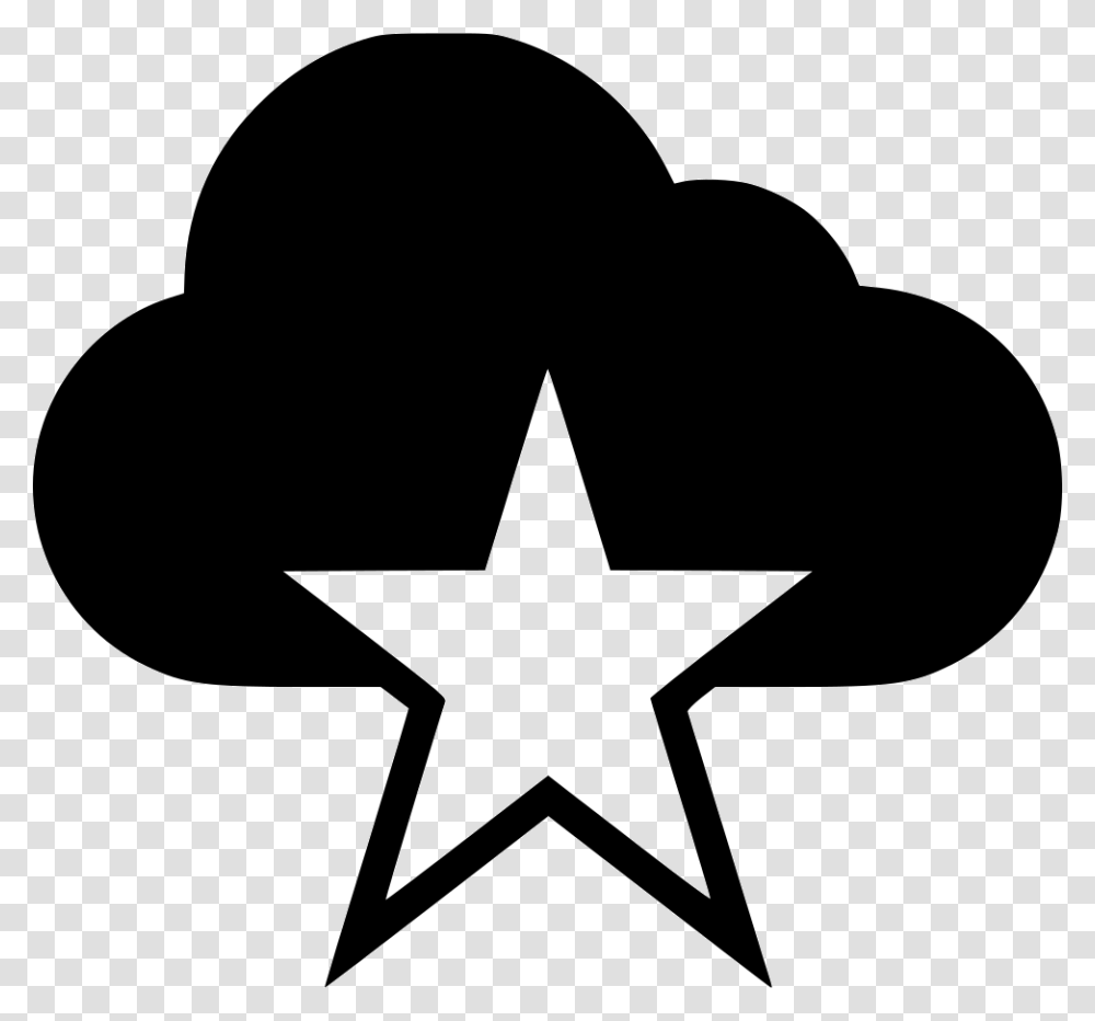 Star Save Favorite Server, Star Symbol, Stencil, Silhouette Transparent Png