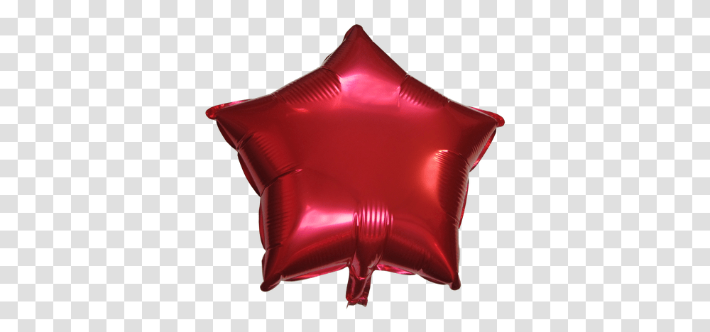 Star Shape Balloon 17 Red Inflatable, Blow Dryer, Appliance, Pillow, Cushion Transparent Png