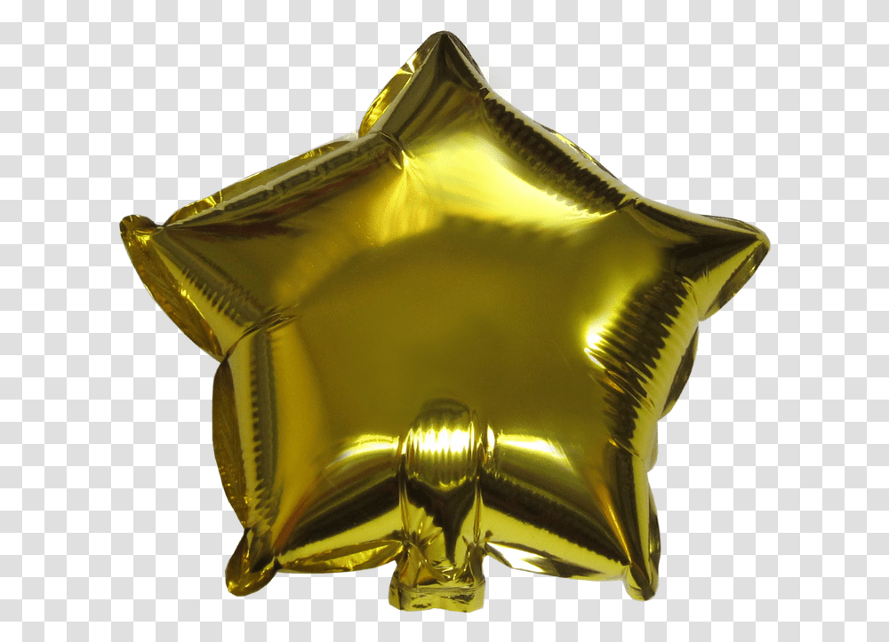 Star Shape Balloon Badge, Aluminium, Foil, Sweets, Food Transparent Png