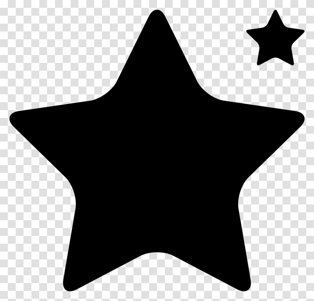Star Shape Big And Small Star Shape Small, Star Symbol, Axe Transparent Png
