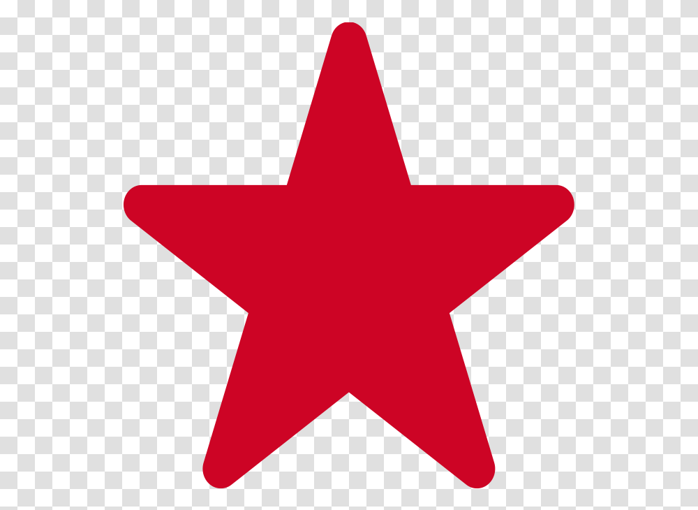 Star Shape Dibujo De Estrella Roja, Symbol, Star Symbol, Cross Transparent Png