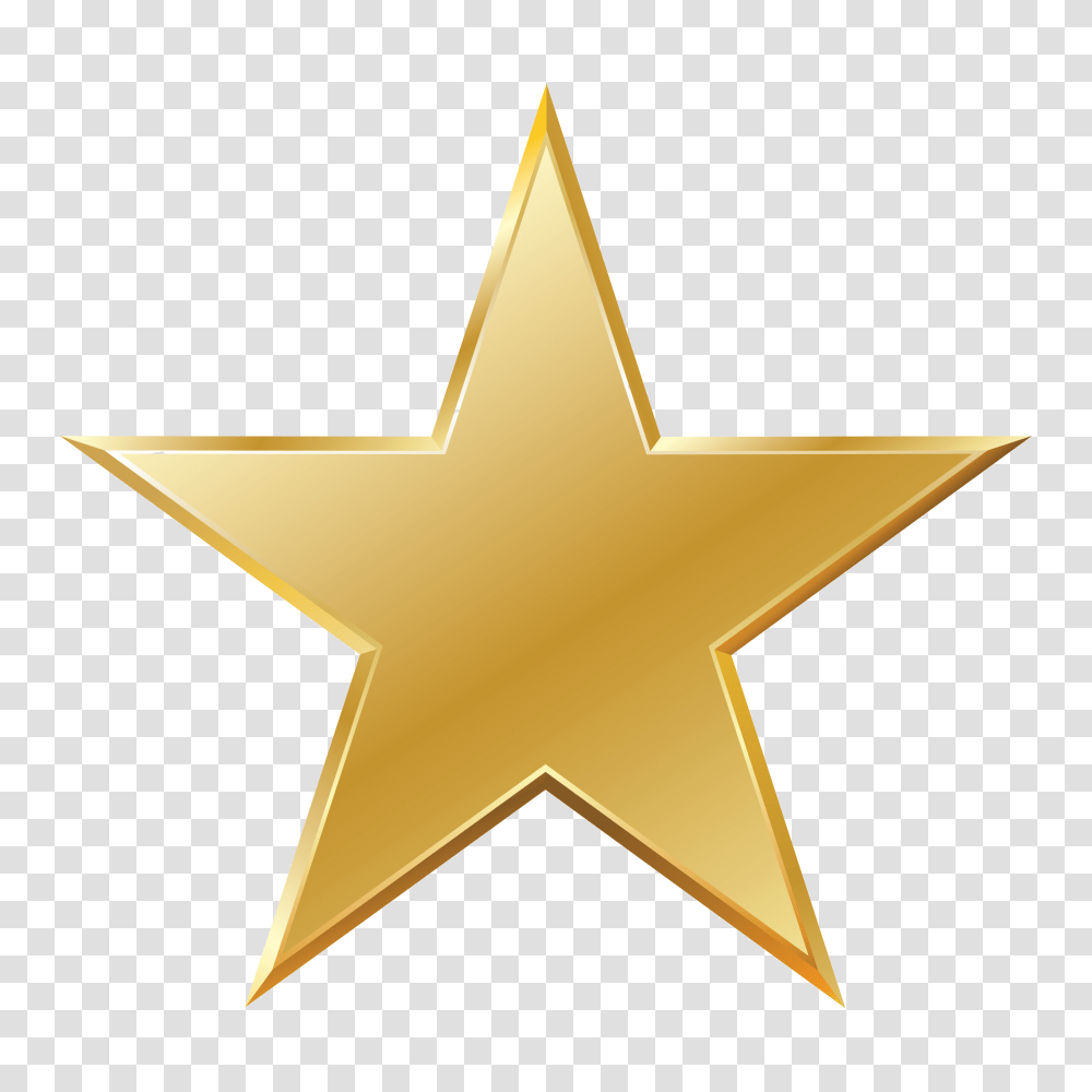 Star Shape Image With No Background Gold Star Clip Art, Symbol, Star Symbol, Lamp, Cross Transparent Png