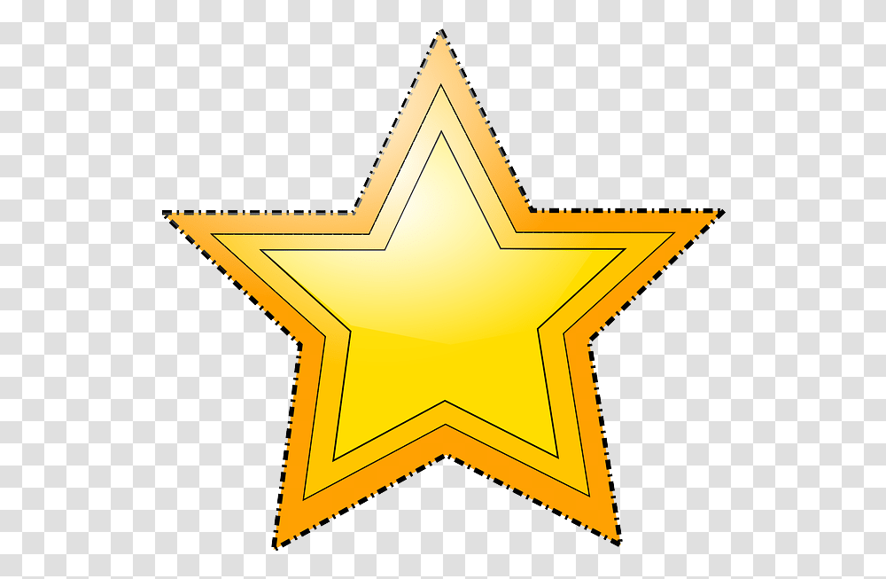 Star Shape, Star Symbol, Bulldozer, Tractor, Vehicle Transparent Png