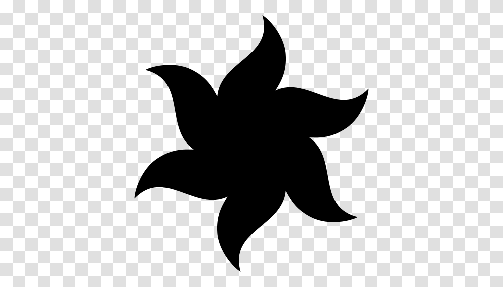 Star Shaped Flower Icon, Gray, World Of Warcraft Transparent Png