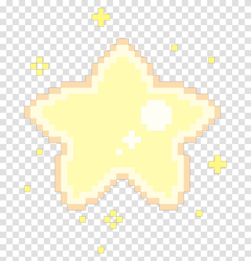 Star Shine Pixel Star Gif, Cross, Star Symbol, Triangle Transparent Png