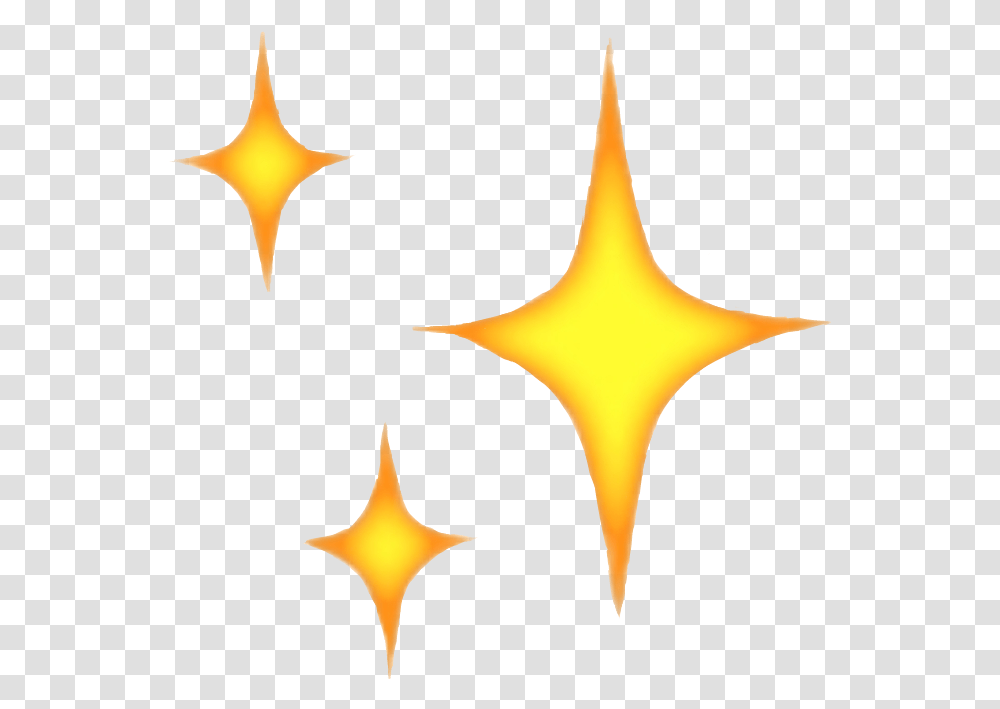 Star Shine Sparkle Sparkles Sticker Emoji De Estrella De Whatsapp, Star Symbol, Person, Human Transparent Png