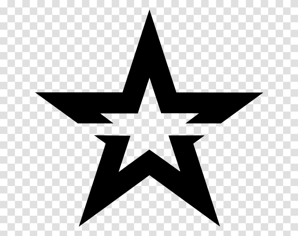Star Silhouette, Bow, Star Symbol Transparent Png
