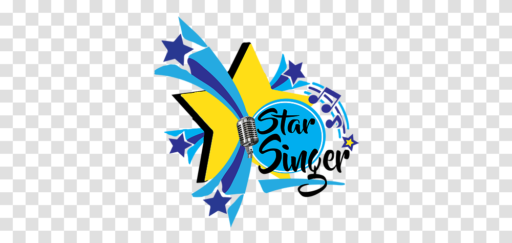 Star Singer Cstarproductionsusa Star Singer Logo, Graphics, Art, Text, Poster Transparent Png
